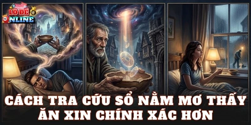 Cách tra cứu sổ nằm mơ thấy ăn xin chính xác hơn